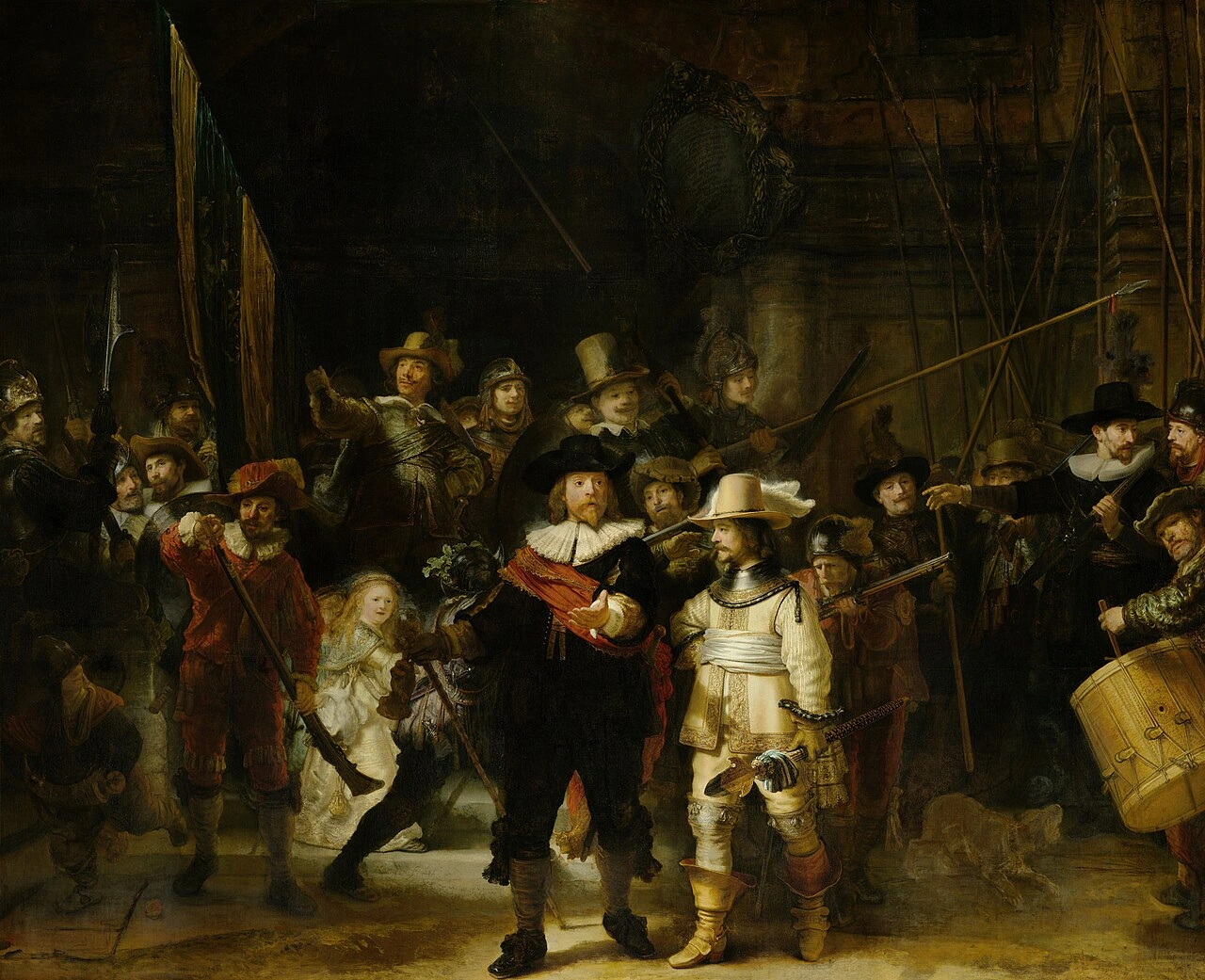 De Nachtwacht by Rembrandt van Rijn