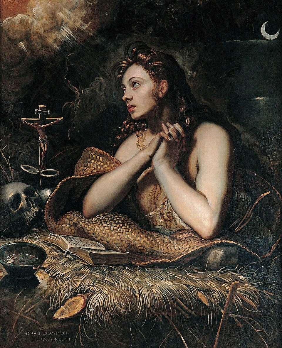 Maddalena penitente by Domenico Tintoretto