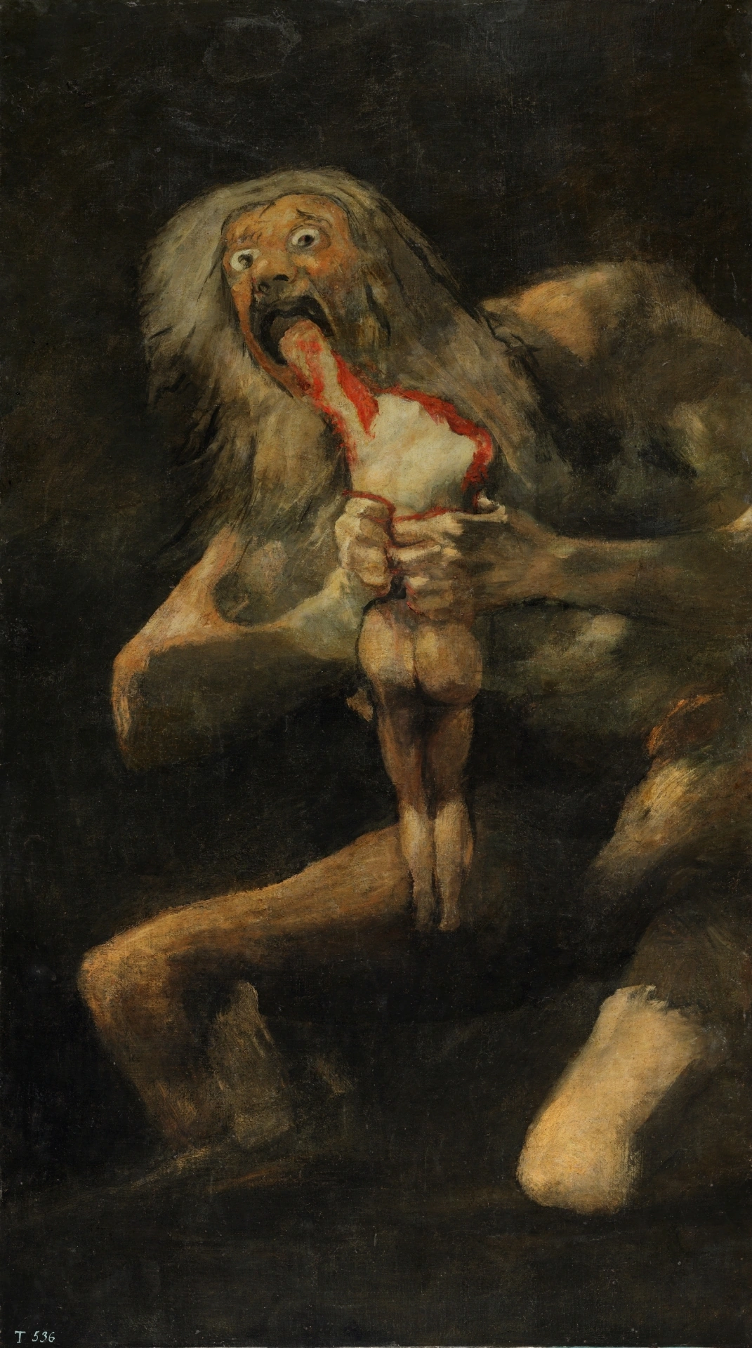 Saturno by Francisco de Goya